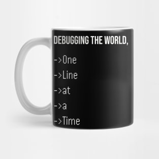 Debugging the world Mug